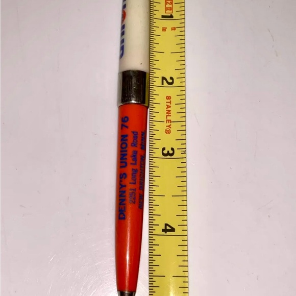 Vintage DENNY’S UNION 76 New Brighton Minn. Advertising Pen - Picture 5 of 5